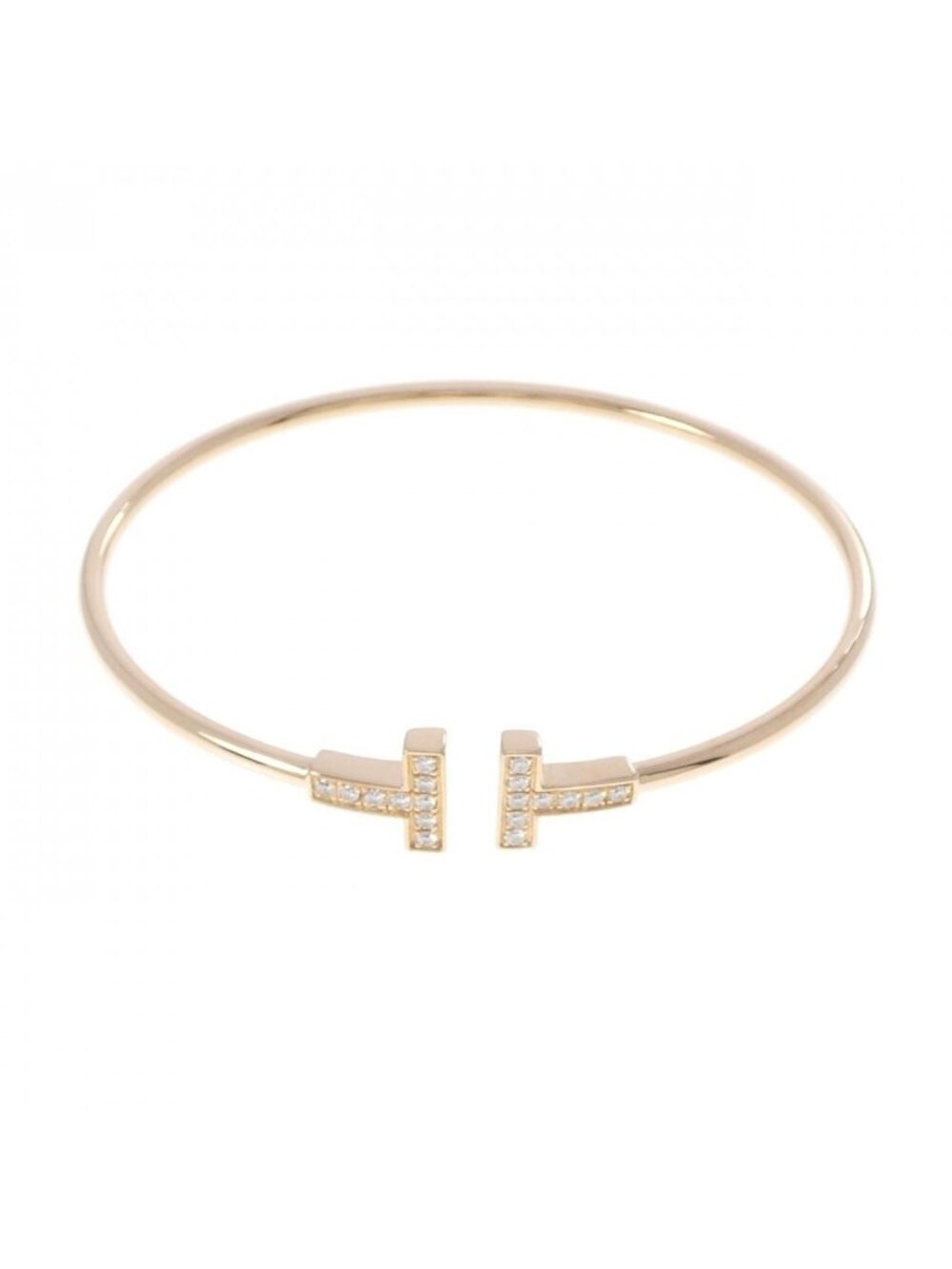 Tiffany & Co T Wire Bangle Bracelet